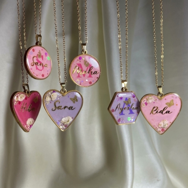 Custom Name Initial Pendant Necklace